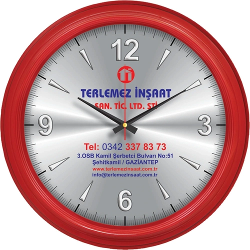 Plastik Duvar Saati