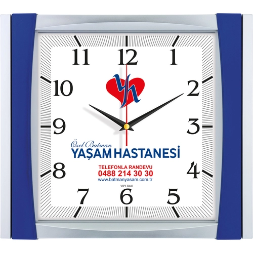 V30-515-L Plastik Duvar Saati